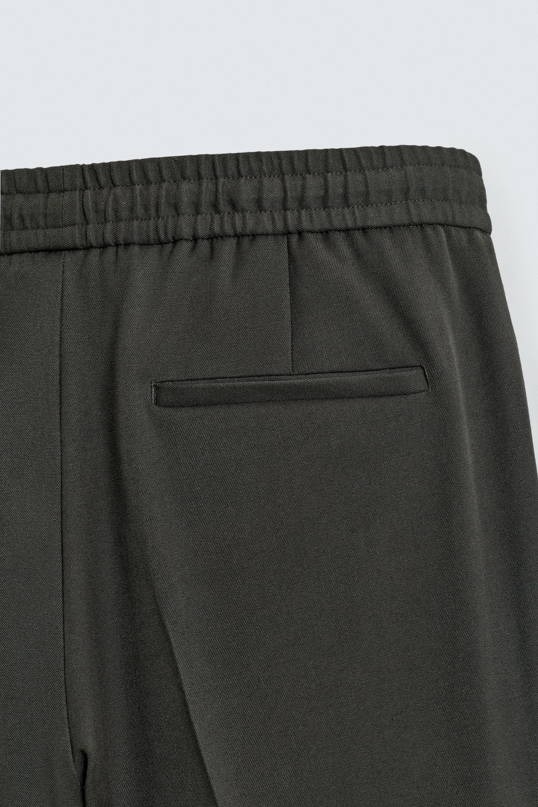 JOGGER WAIST STRETCH PANTS